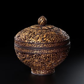 Gilded covered bowls from Tibet, 15th-16th centuries