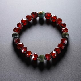 Agate beads from the Tang Dynasty (8th-9th centuries AD)