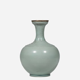 Celadon bottle from the Song Dynasty in China, 10th-11th century AD