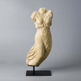 HELLENISTIC GREEK MARBLE NIKE VICTORY GODDESS STATUE