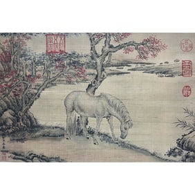 GIUSEPPE CASTIGLIONE (LANG SHINING, 1688–1766) A NOBLE STEED (BAO MA TU)