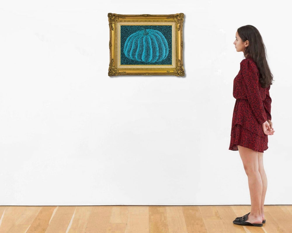 YAYOI KUSAMA (B.1929), ATTRIBUTED TO, ACRYLIC ON CANVAS - 2