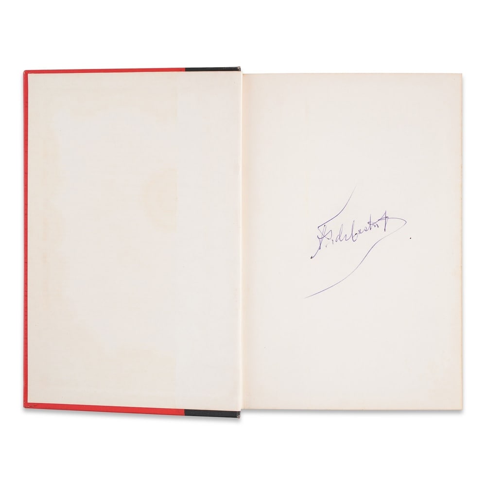 FIDEL CASTRO SIGNED "FIDEL CASTRO: REBEL-LIBERATOR OR DICTATOR?" FIRST EDITION - 3