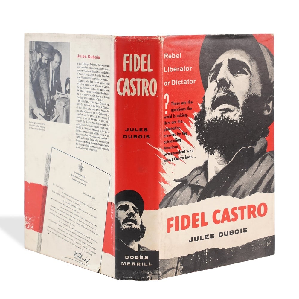 FIDEL CASTRO SIGNED "FIDEL CASTRO: REBEL-LIBERATOR OR DICTATOR?" FIRST EDITION - 5
