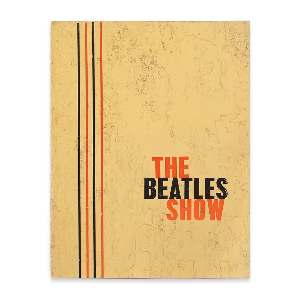 THE BEATLES FULLY SIGNED THE BEATLES SHOW PROGRAM: 10 3/8 x 7 7/8 in (26.2 x 20 cm) Provenance and Authentication: This collectible has undergone a rigorous forensic evaluation. The signatures were carefully analyzed across multiple criteria, includin