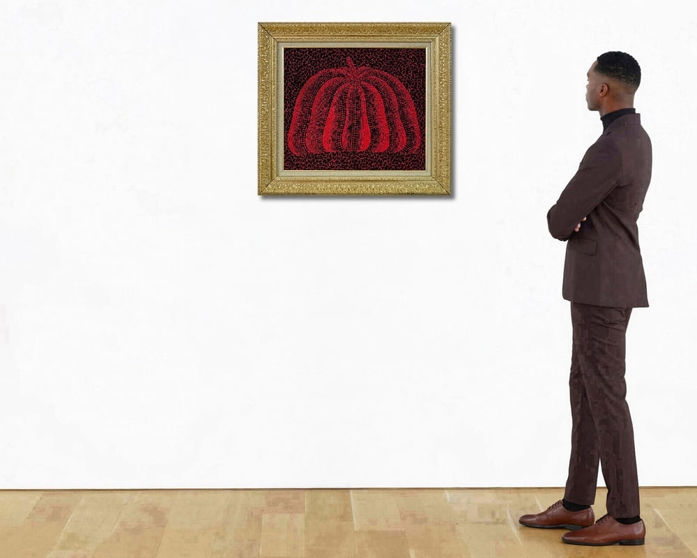 YAYOI KUSAMA (B.1929), ATTRIBUTED TO, ACRYLIC ON CANVAS - 2