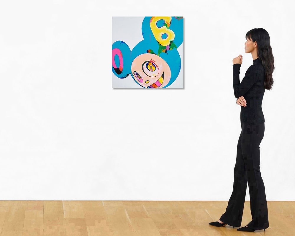 TAKASHI MURAKAMI (B.1962), ATTRIBUTED TO, ACRYLIC ON CANVAS MOUNTED ON WOOD - 2