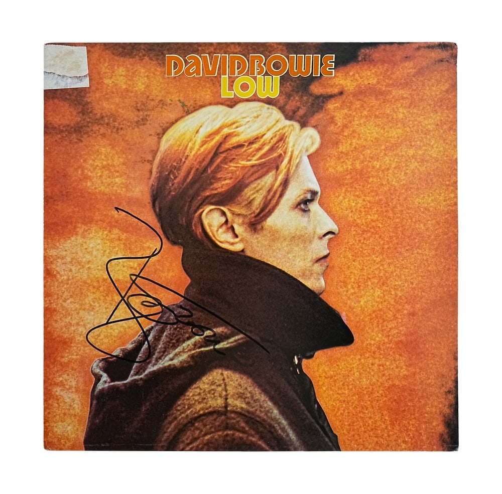 DAVID BOWIE SIGNED "LOW" UK LP - 2