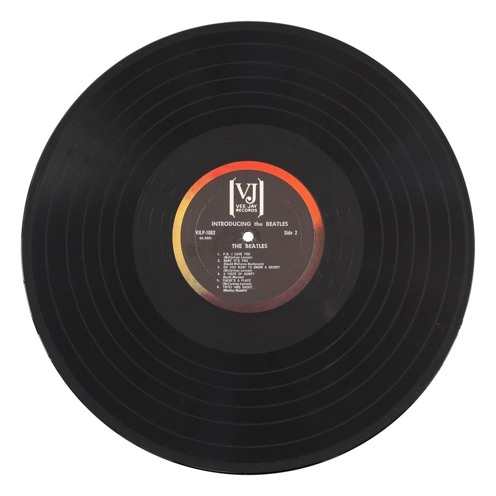 THE BEATLES FULLY SIGNED "INTRODUCING... THE BEATLES" LP - 4