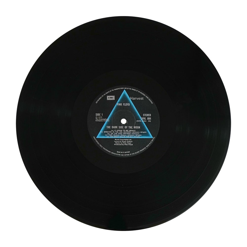 PINK FLOYD SIGNED LP "THE DARK SIDE OF THE MOON" (U.S. FIRST PRESSING) - 7