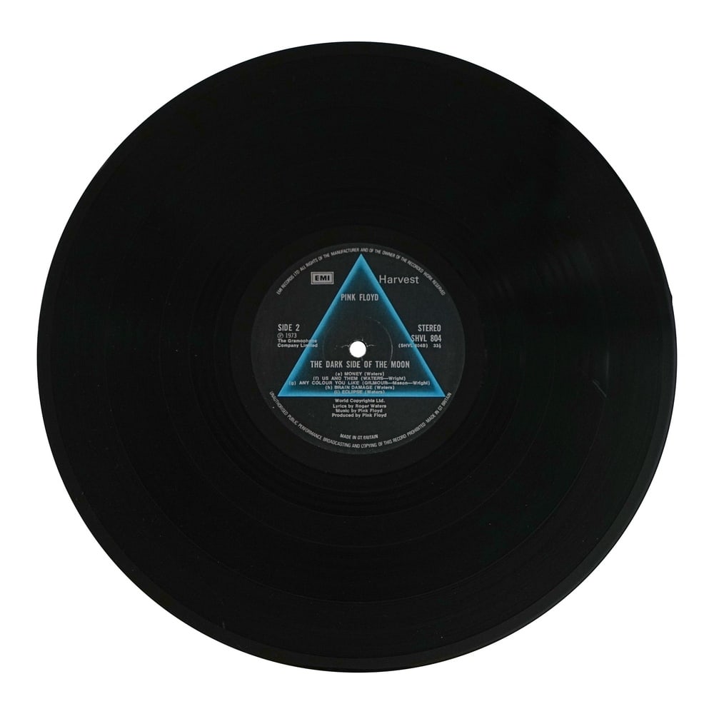 PINK FLOYD SIGNED LP "THE DARK SIDE OF THE MOON" (U.S. FIRST PRESSING) - 8