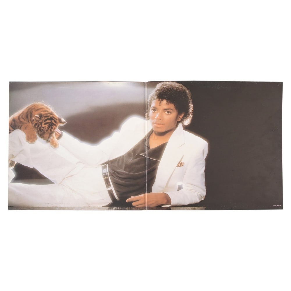MICHAEL JACKSON SIGNED "THRILLER" LP - 3