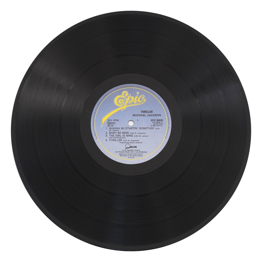 MICHAEL JACKSON SIGNED "THRILLER" LP - 6