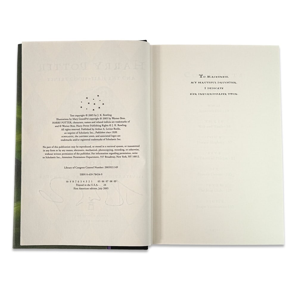 J.K. ROWLING SIGNED "HARRY POTTER AND THE HALF-BLOOD PRINCE" (U.S. FIRST EDITION, 2005) - 4