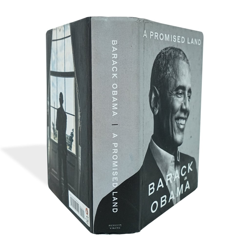 BARACK OBAMA SIGNED "A PROMISED LAND" FIRST EDITION - 5