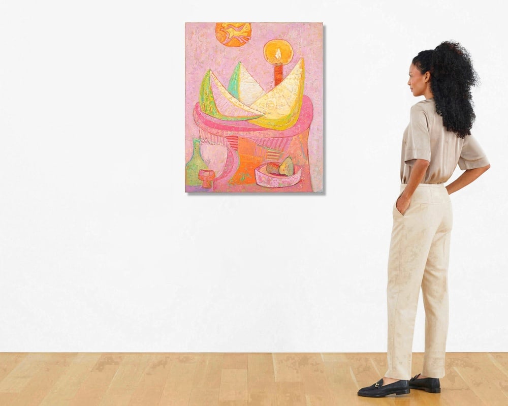 PEDRO CORONEL (1922-1985), ATTRIBUTED TO, OIL ON CANVAS - 2