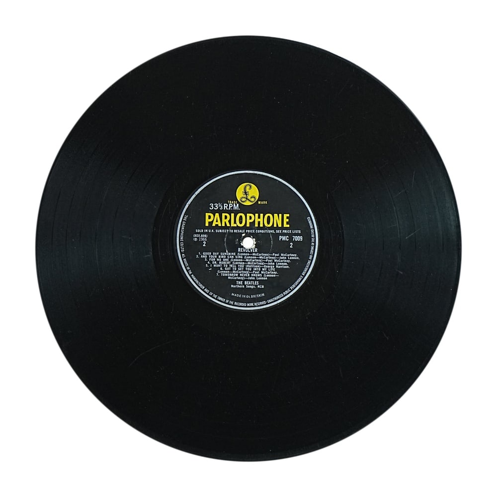 THE BEATLES FULLY SIGNED "REVOLVER" UK LP - 6