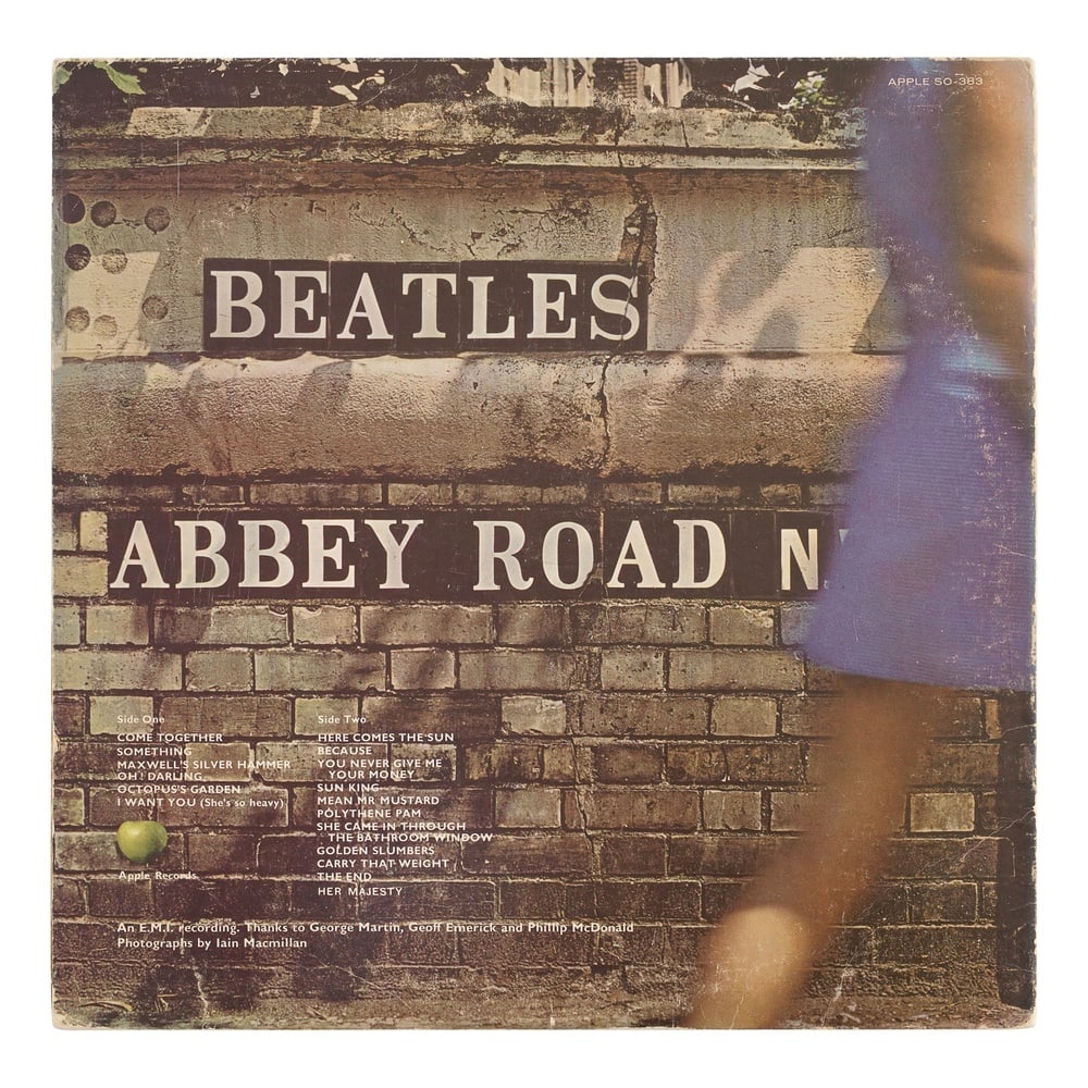 THE BEATLES FULLY SIGNED "ABBEY ROAD" LP - 2