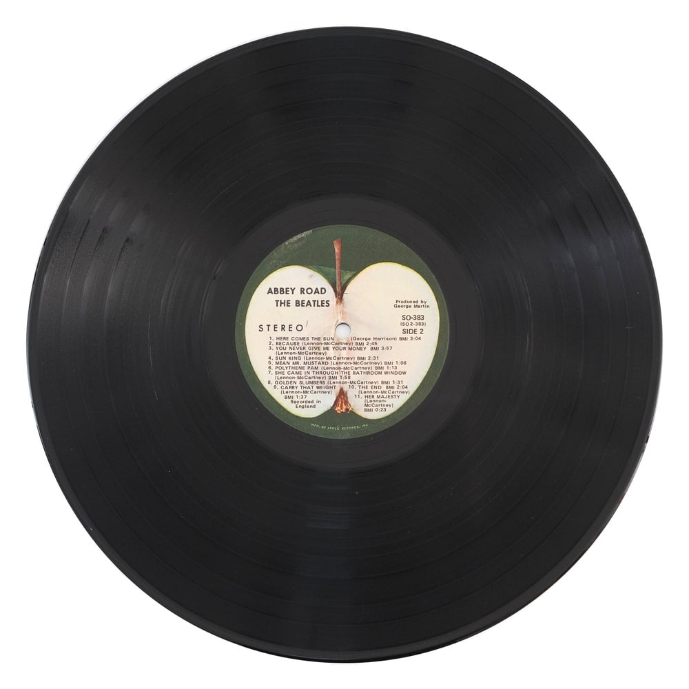 THE BEATLES FULLY SIGNED "ABBEY ROAD" LP - 4