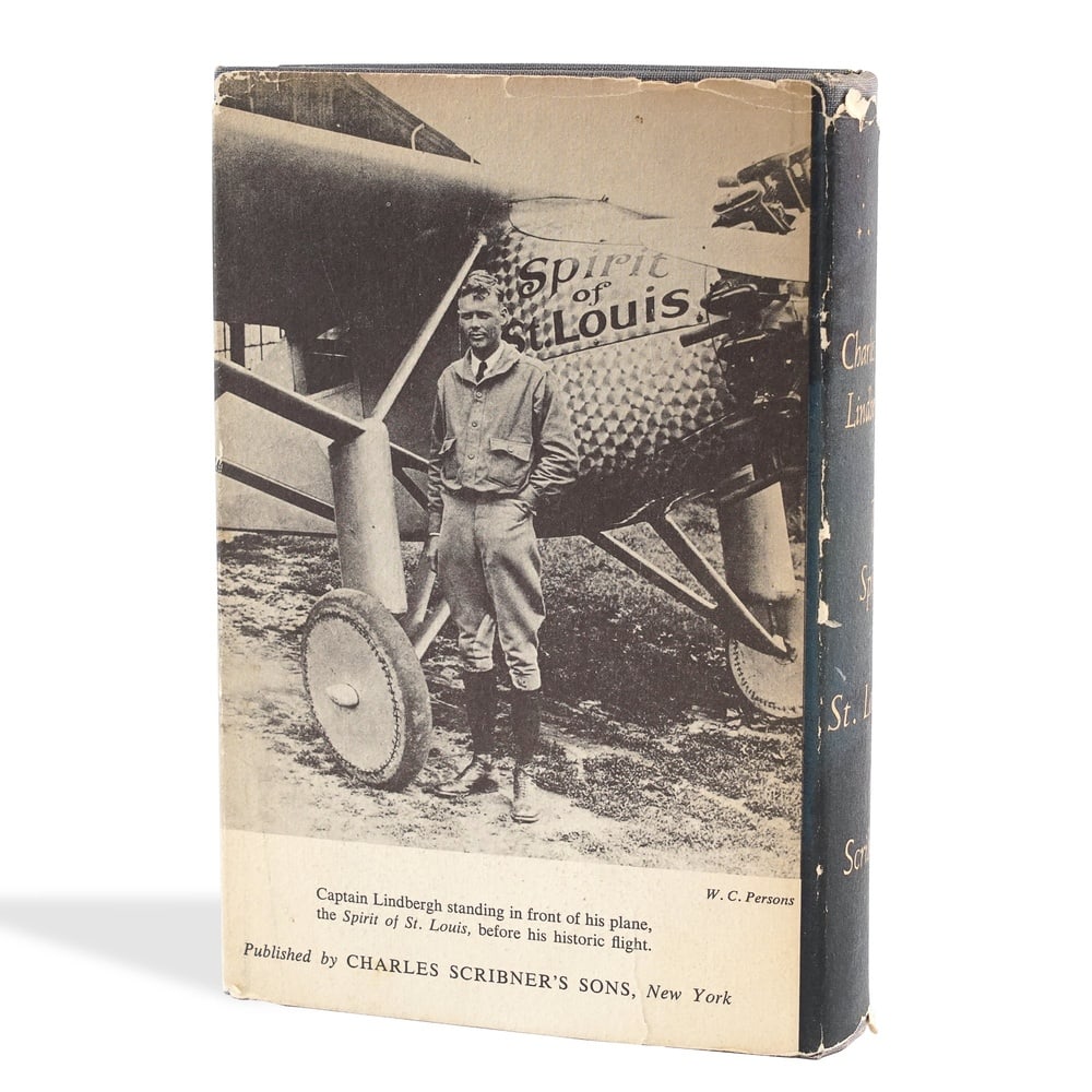 CHARLES A. LINDBERGH SIGNED "THE SPIRIT OF ST. LOUIS" - 2
