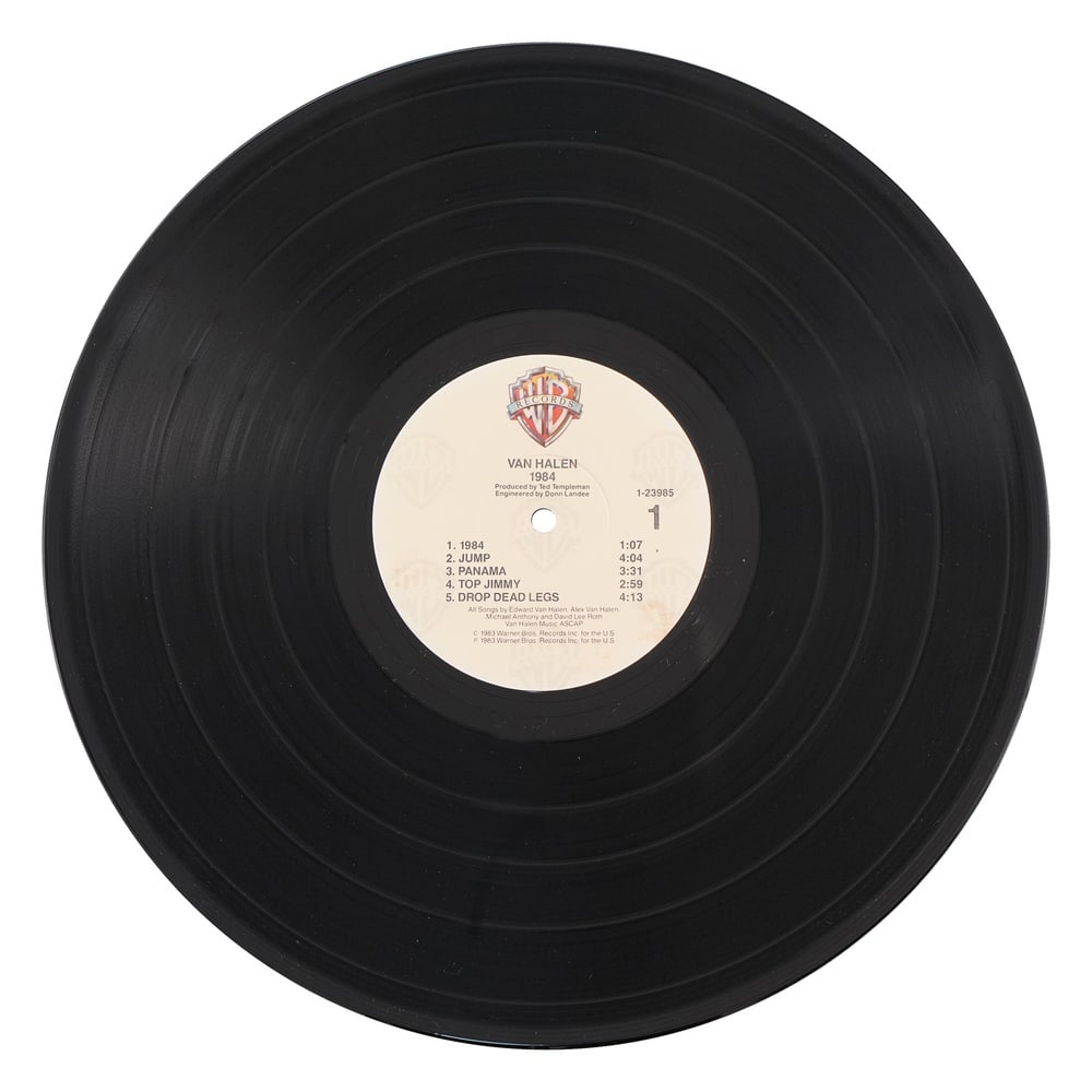 VAN HALEN FULLY SIGNED "1984" LP - 5