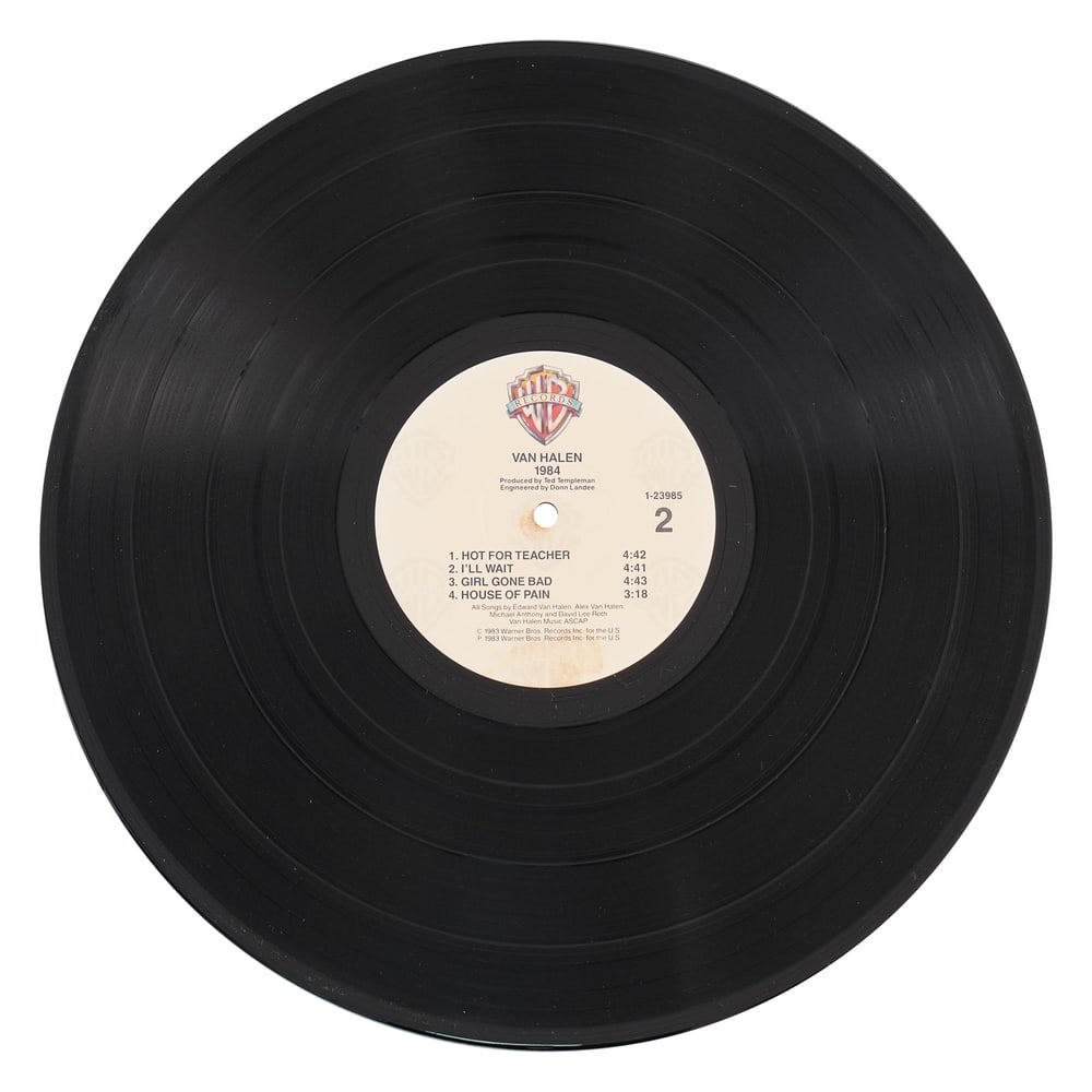 VAN HALEN FULLY SIGNED "1984" LP - 6
