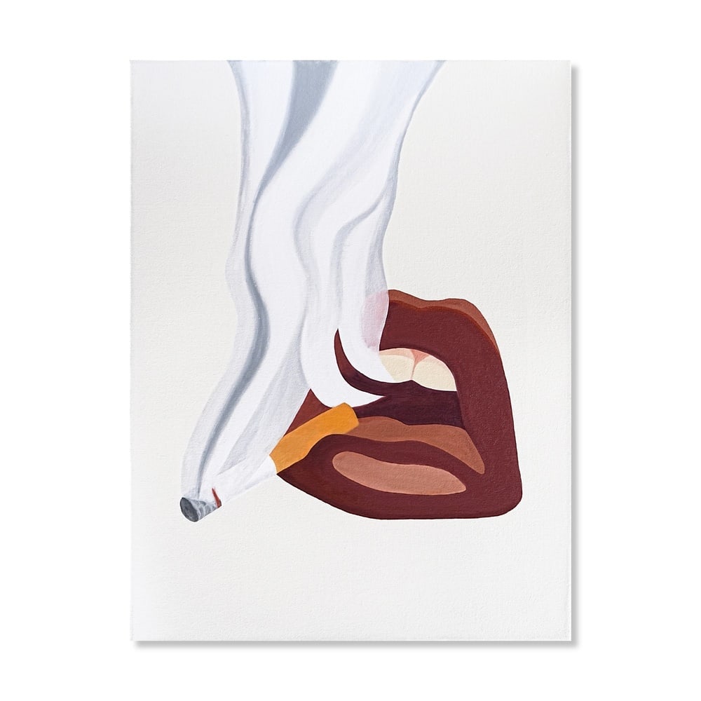 TOM WESSELMANN (1931-2004), ATTRIBUTED TO, OIL ON CANVAS: Signed (verso) Image Dimensions: 30 x 23 in (76 x 58.4 cm) This painting comes with COA. Tom Wesselmann remains one of the defining figures of American Pop Art and one of the most important artists