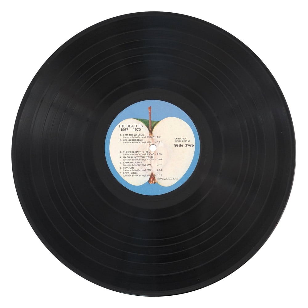 THE BEATLES FULLY SIGNED LP "1967-1970" (THE BLUE ALBUM, U.S. PRESSING) - 11