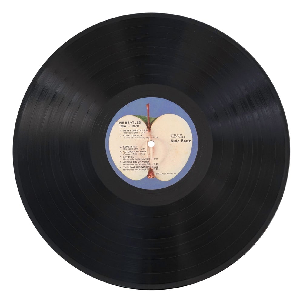 THE BEATLES FULLY SIGNED LP "1967-1970" (THE BLUE ALBUM, U.S. PRESSING) - 13