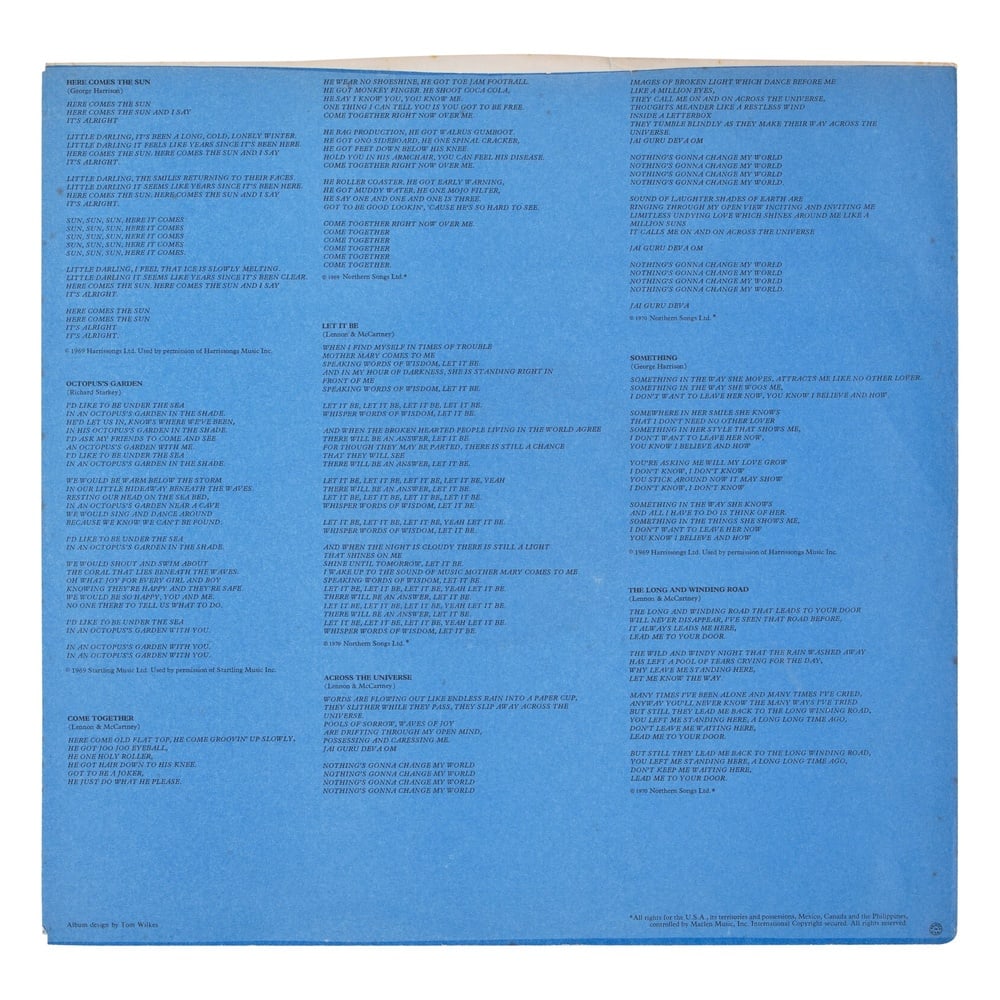 THE BEATLES FULLY SIGNED LP "1967-1970" (THE BLUE ALBUM, U.S. PRESSING) - 5