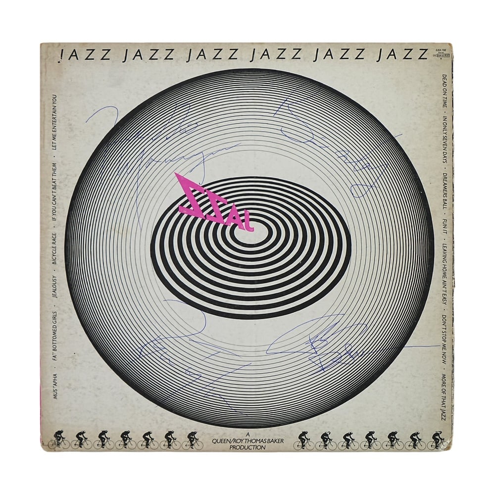 QUEEN FULLY SIGNED "JAZZ" LP - 2