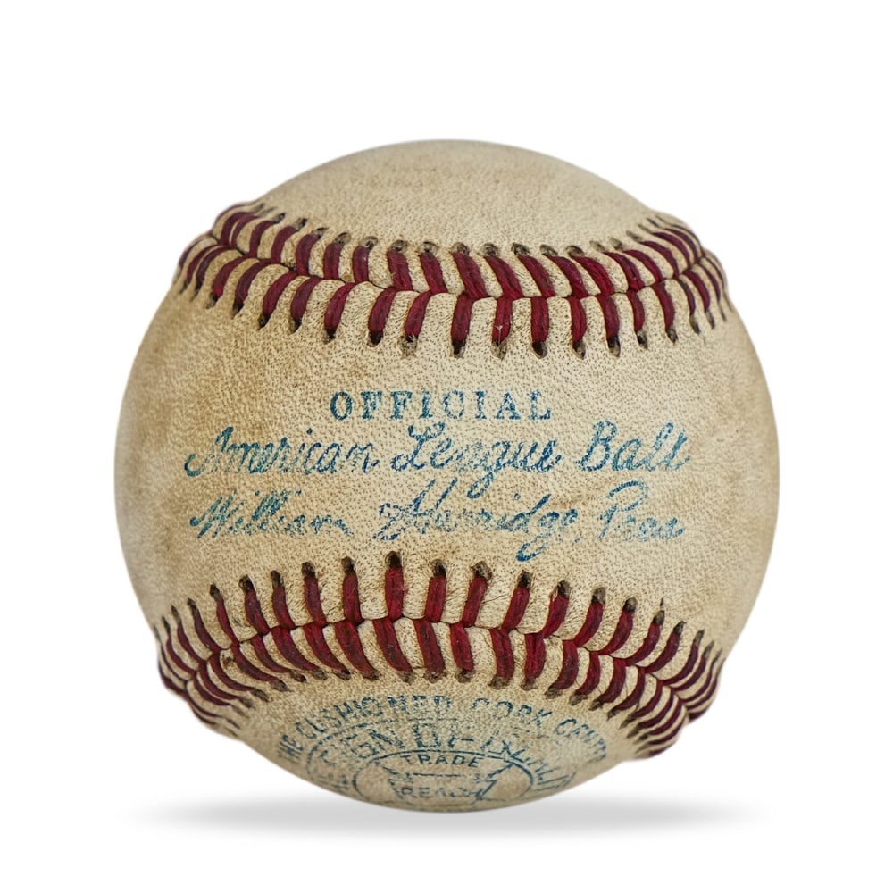 BABE RUTH SIGNED BASEBALL - 2