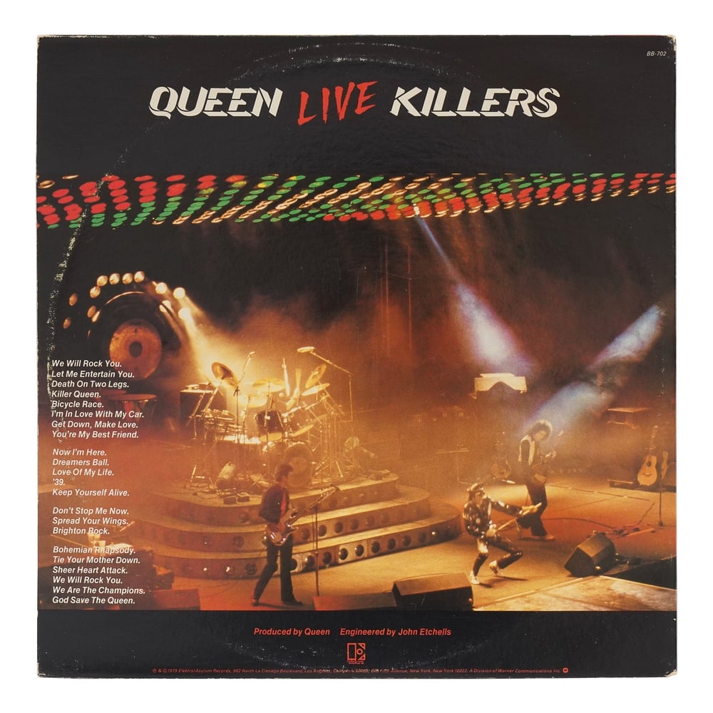 QUEEN FULLY SIGNED "LIVE KILLERS" DOUBLE LP - 2