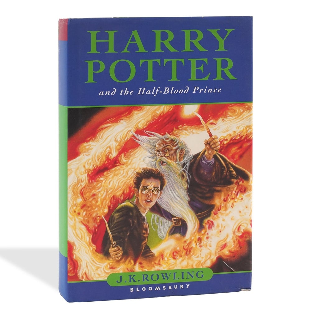 J.K. ROWLING SIGNED "HARRY POTTER AND THE HALF-BLOOD PRINCE" FIRST EDITION: 8 1/8 x 5 3/8 in (20.5 x 13.5 cm) Few modern literary works have achieved the global impact and cultural significance of the Harry Potter series. Written by J.K. Rowling, the books transformed contemp