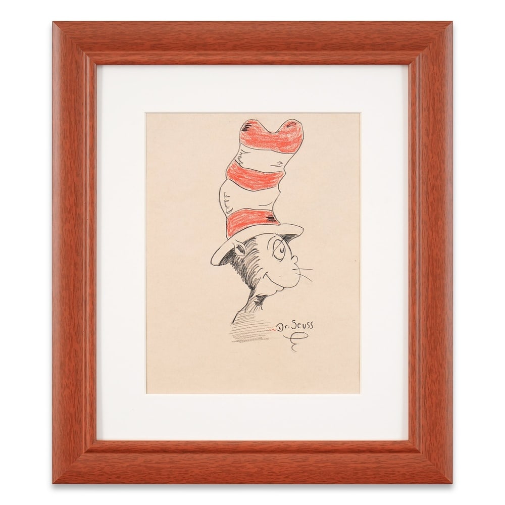 DR. SEUSS SIGNED ORIGINAL SKETCH - "THE CAT IN THE HAT" (1 of 1)