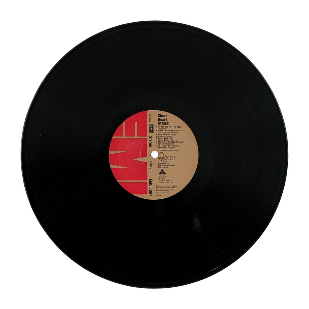 QUEEN FULLY SIGNED "SHEER HEART ATTACK" LP - 7