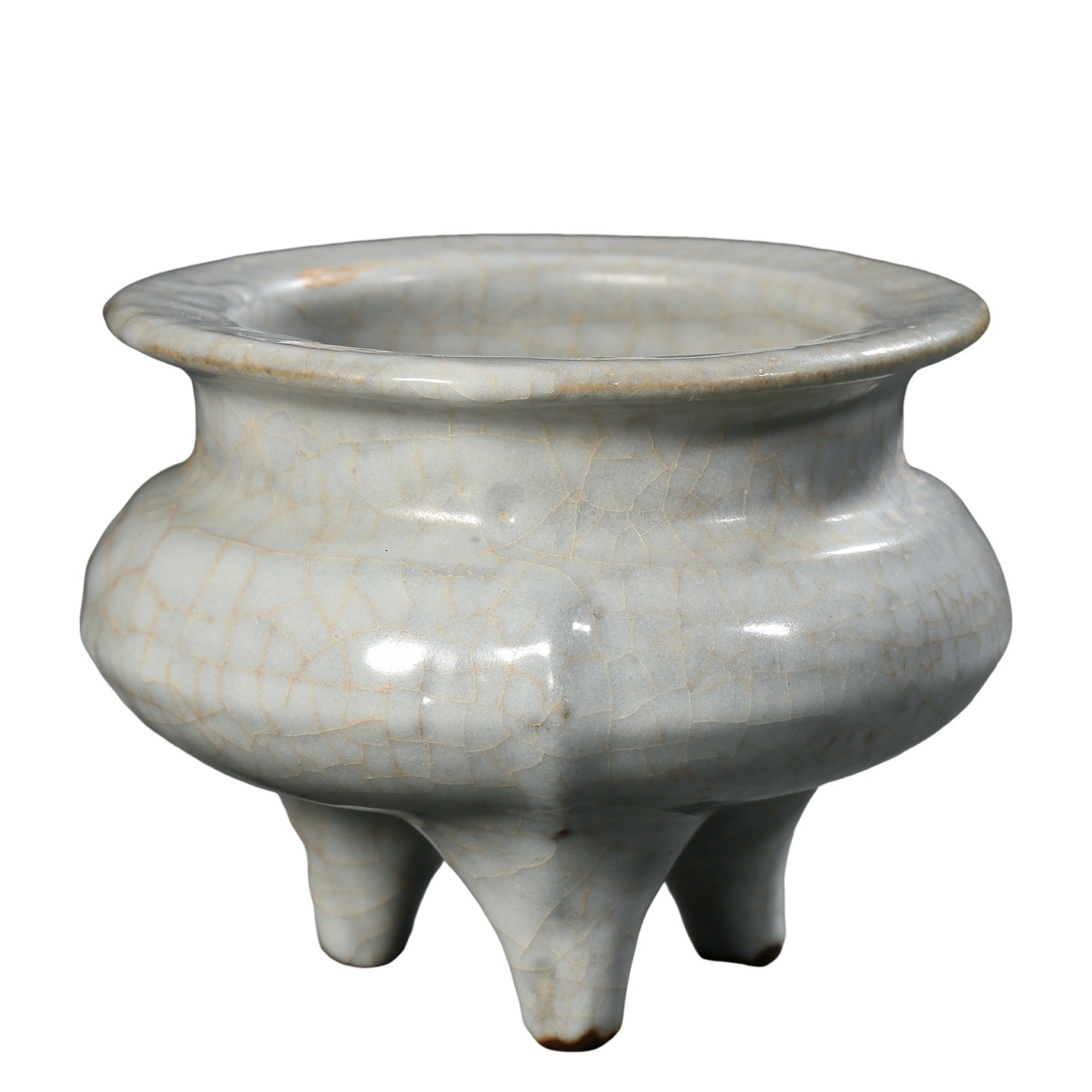 Song Dynasty Celadon Tripod Censer (12th Century) (1 of 9)