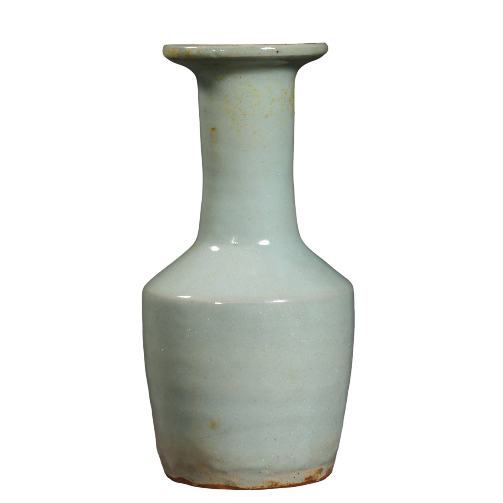 Southern Song Longquan Kiln Celadon Beating-Club-Shaped Vase (12th–13th Century, China) (1 of 9)