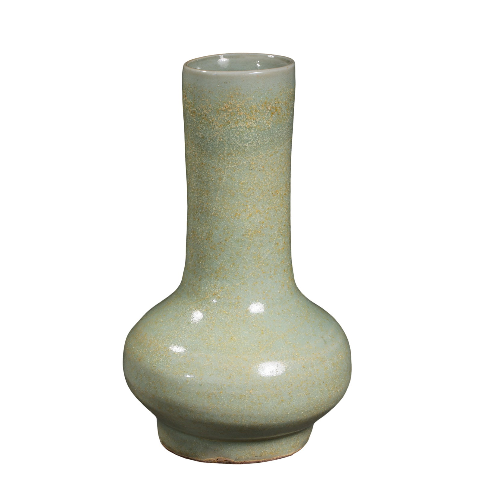 Southern Song Longquan Kiln Celadon Long-Neck Vase (12th–13th Century, China) (1 of 9)
