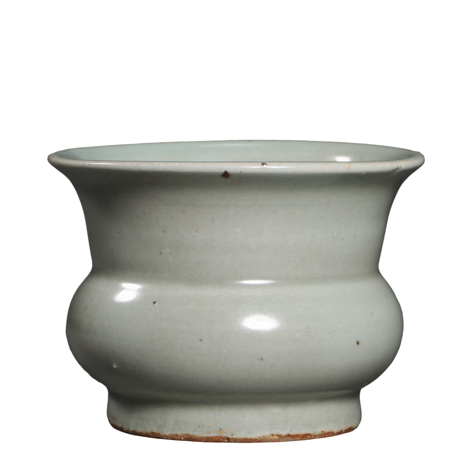 Southern Song Dynasty Longquan Celadon “Fengqing?? Glazed Zhadou Vessel (13th Century): Dimensions: Height 7 cm, Mouth Diameter 9.7 cm (approx. Height 2.8 in, Mouth Diameter 3.8 in; approx. Height 0.23 ft, Mouth Diameter 0.32 ft), Southern Song Dynasty (12th–13th Century)?Condition & P