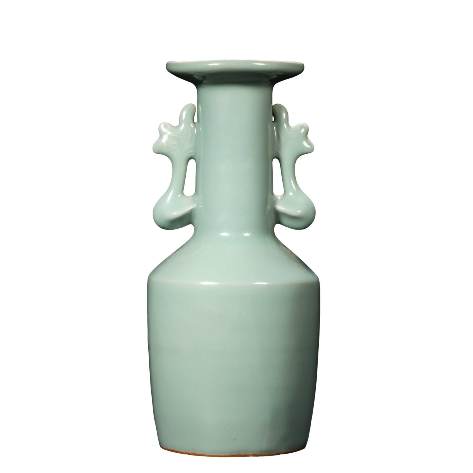 Southern Song Dynasty Longquan Kiln Celadon Phoenix-Handle Bottle (12th–13th Century) (1 of 11)