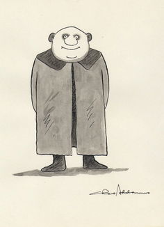 Charles Addams Uncle Fester Original Illustration 1970s - Oct 17, 2020 | Animazing Gallery in NV Charles Addams Uncle Fester Original Illustration 1970s - Oct 17, 2020 | Animazing Gallery in NV