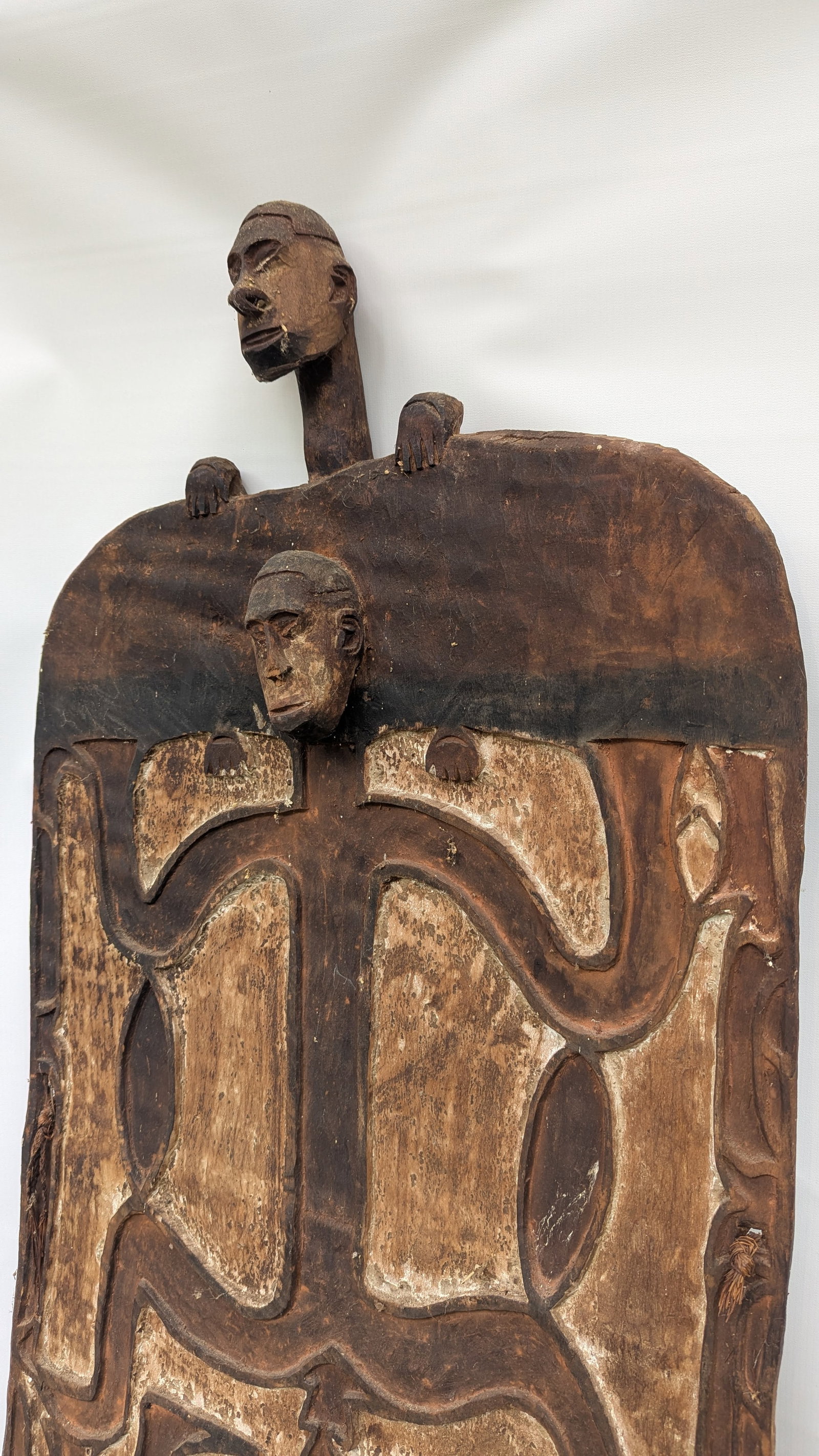 A Large Sepik River Ancestral Ceremonial House Panel, Papua New Guinea - 2