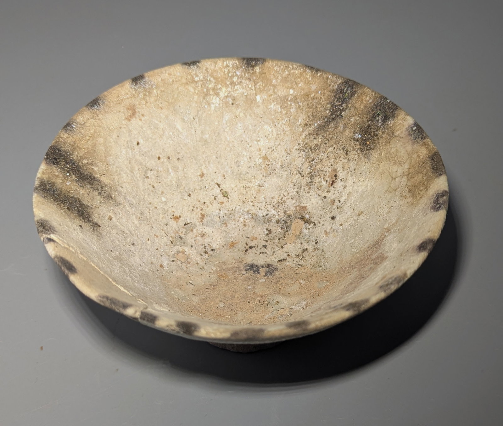 Persian Painted Buff-Ware Conical Bowl - 2