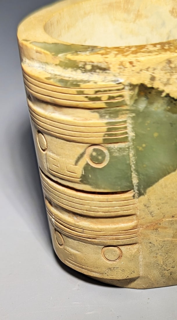 Chinese Archaic Jade Cong - 2