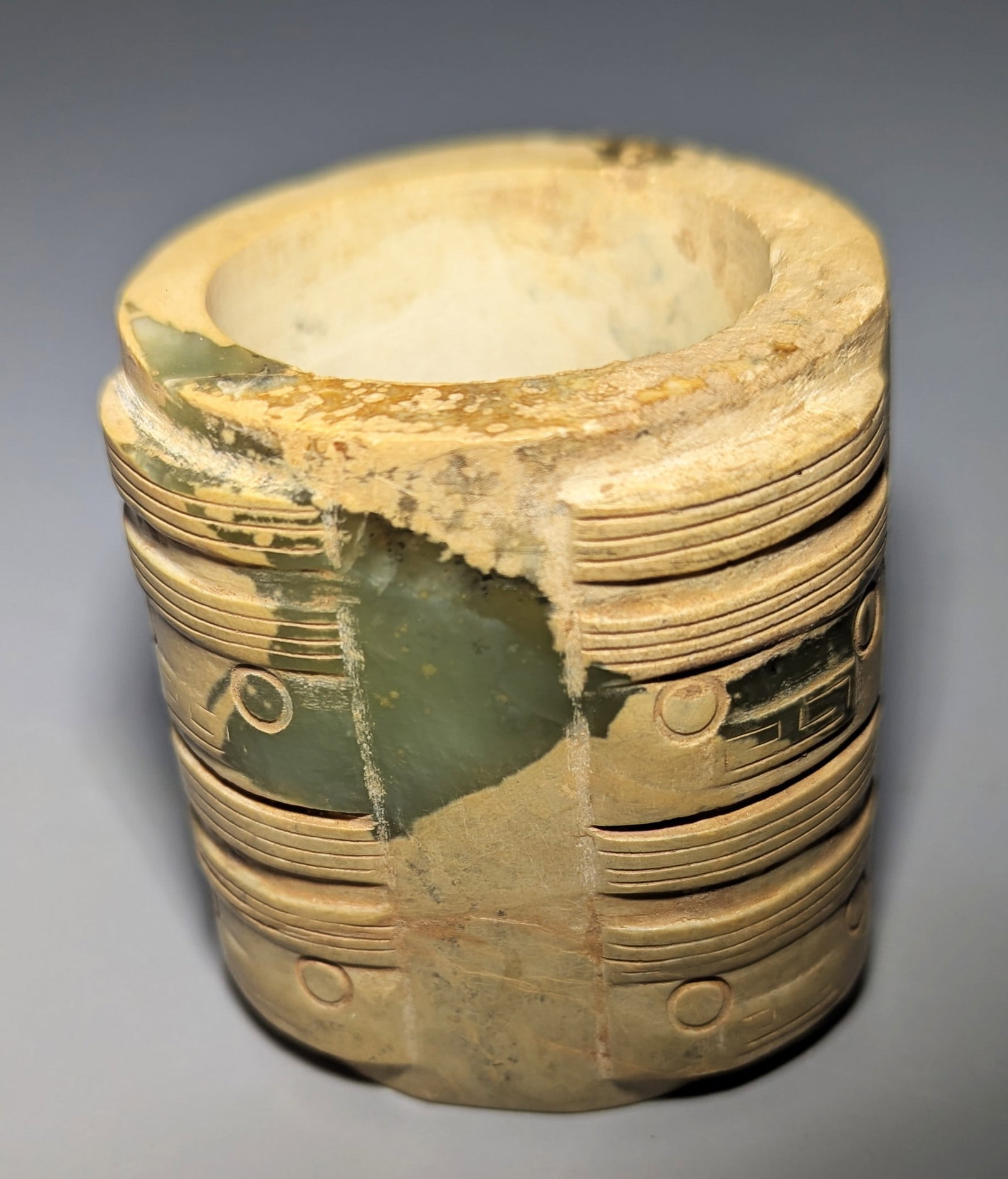 Chinese Archaic Jade Cong - 3