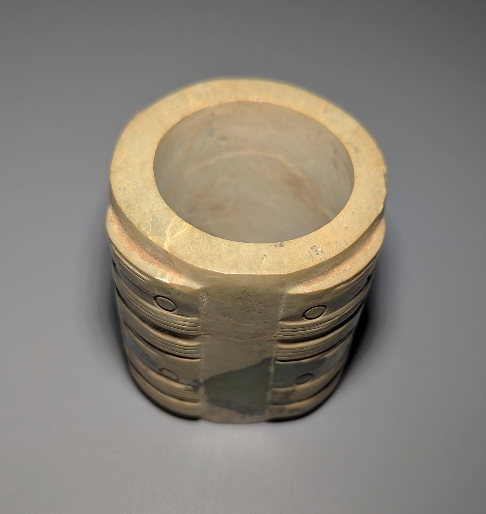 Chinese Archaic Jade Cong - 5