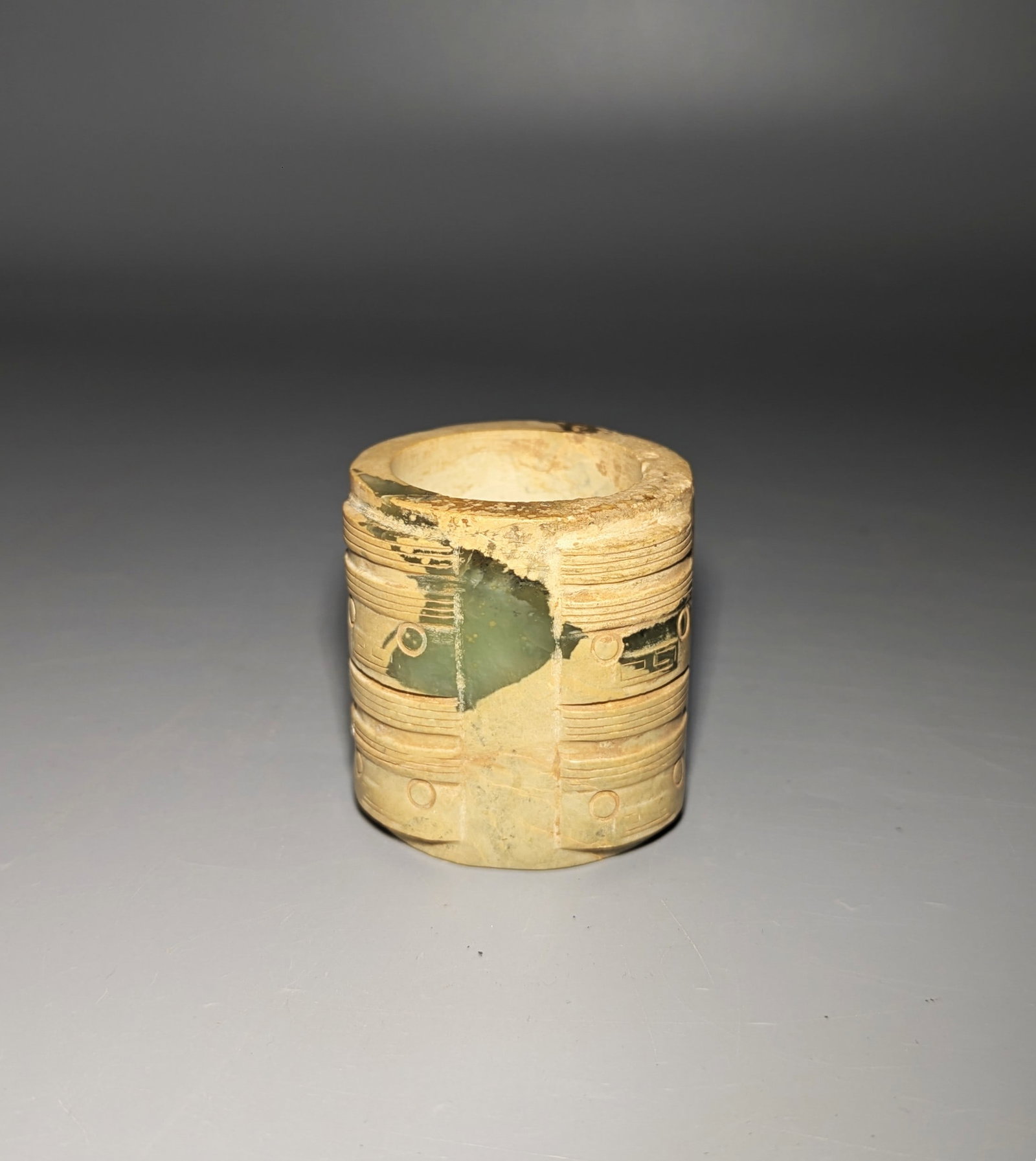 Chinese Archaic Jade Cong - 6