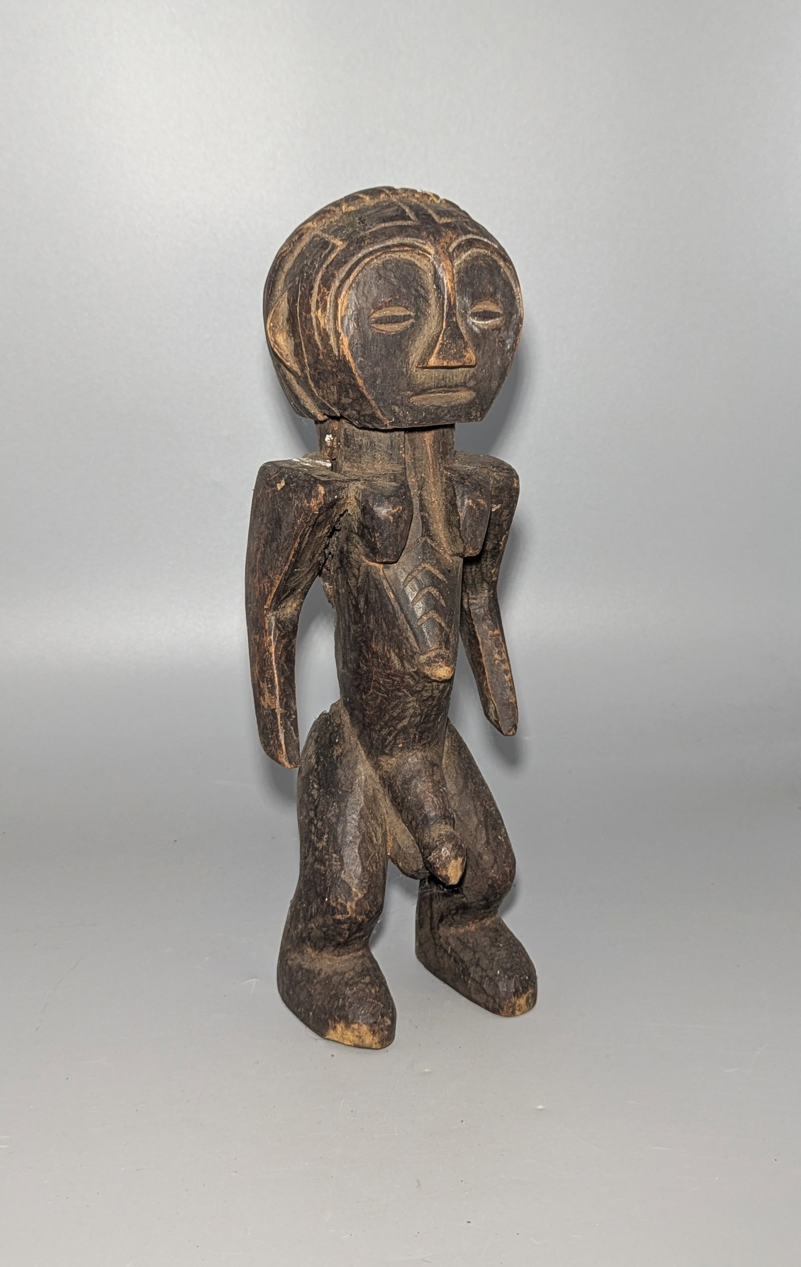 Dogon Carved Wood Male Figure, Mali (1 of 8)