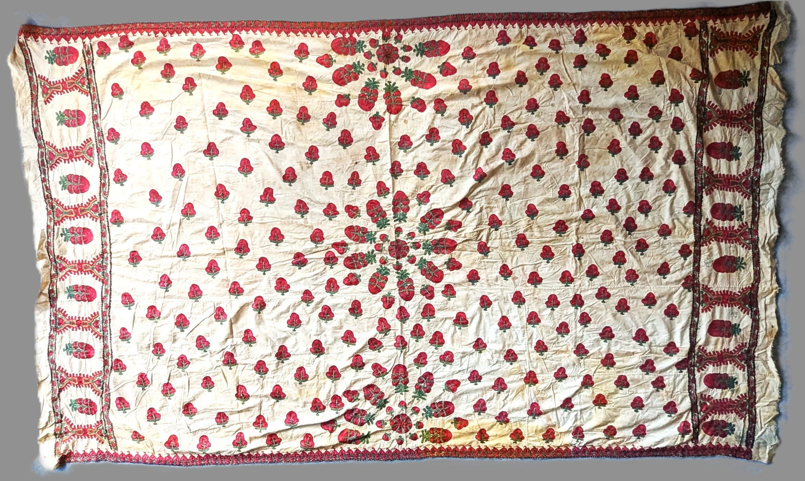 Sindh Abochhini Embroidered Wedding Shawl